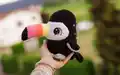 Adorable Toucan Amigurumi Pattern step 1 - construction progress