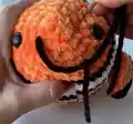 Nemo the Clown Fish Amigurumi Pattern step 4 - final assembly and finishing