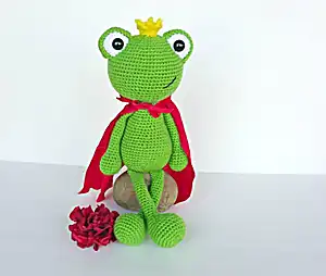 Frog Prince Amigurumi Pattern