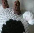 Mini Milk Cow Amigurumi Pattern step 3 - details and accessories