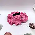 Fruit Hat Pet Crochet Pattern step 4 - final assembly and finishing