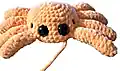 Low Sew Spider Amigurumi Pattern step 4 - final assembly and finishing