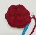 Rose Turtle Amigurumi Pattern step 3 - details and accessories