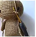 Baby Cthulhu Amigurumi Pattern step 3 - details and accessories