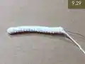 Little White Kitten Amigurumi Pattern step 4 - final assembly and finishing
