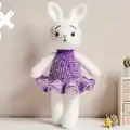 Lily Bunny Amigurumi Pattern step 4 - final assembly and finishing