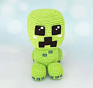 Kawaii Creeper Amigurumi Pattern
