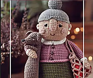 Adorable Grandma Amigurumi Pattern