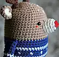 Mini Deer Amigurumi Pattern step 3 - details and accessories