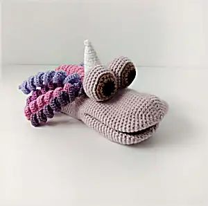 Magical Unicorn Hand Puppet Pattern