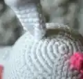 Mini Rabbit Amigurumi Pattern step 4 - final assembly and finishing