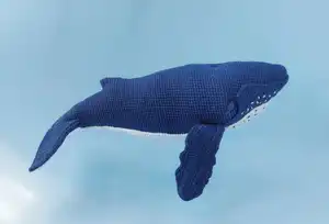 Majestic Whale Amigurumi Pattern