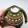 Grandpa Amigurumi Pattern step 3 - details and accessories