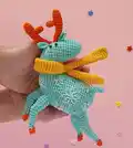 Storm the Deer Amigurumi Pattern step 3 - details and accessories