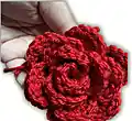Beautiful Crochet Rose Pattern step 3 - details and accessories