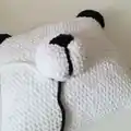 Adorable Panda Pillow Crochet Pattern step 4 - final assembly and finishing