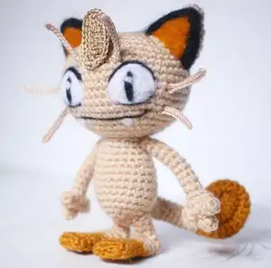 Meowth Pokemon Amigurumi Pattern