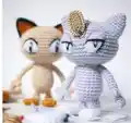 Meowth Pokemon Amigurumi Pattern step 3 - details and accessories